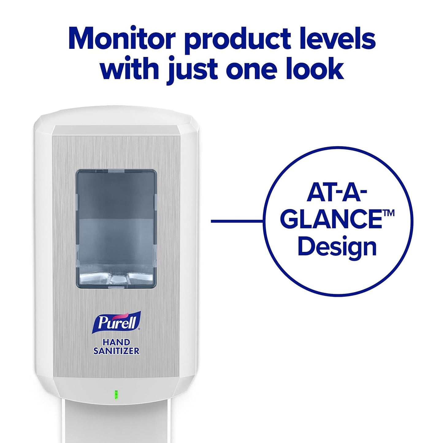 PURELL CS8 Automatic Hand Sanitizer Dispenser, White, for PURELL CS8 1200 mL Hand Sanitizer Refills (Pack of 1) – 7820-01