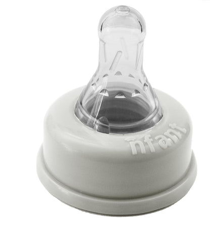nfant | Nipple - Slow Flow Nipple, Purple (6ml/min), 4-Pack