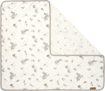 Tutti Bambini Premium Bassinet Sheets (2 Pack) - Soft & Breathable Bamboo Jersey, Double-Strength Bedside Sleeper Sheets, Fits Mattresses from 20.8 x 31.5 in to 23.6 x 35.4 in (Our Planet)