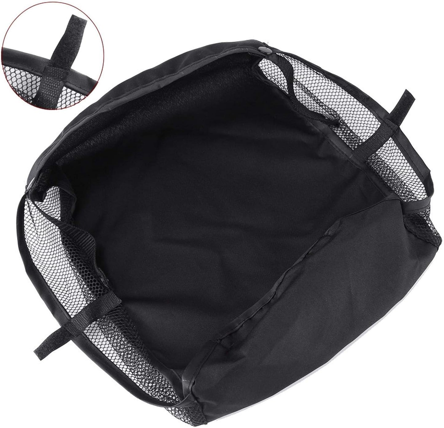 1Pc Baby Stroller Bottom Basket, Under Baby Stroller Storage Basket, Oxford Fabric, Universal Stroller Organizer with Large Storage, for Baby Strollers