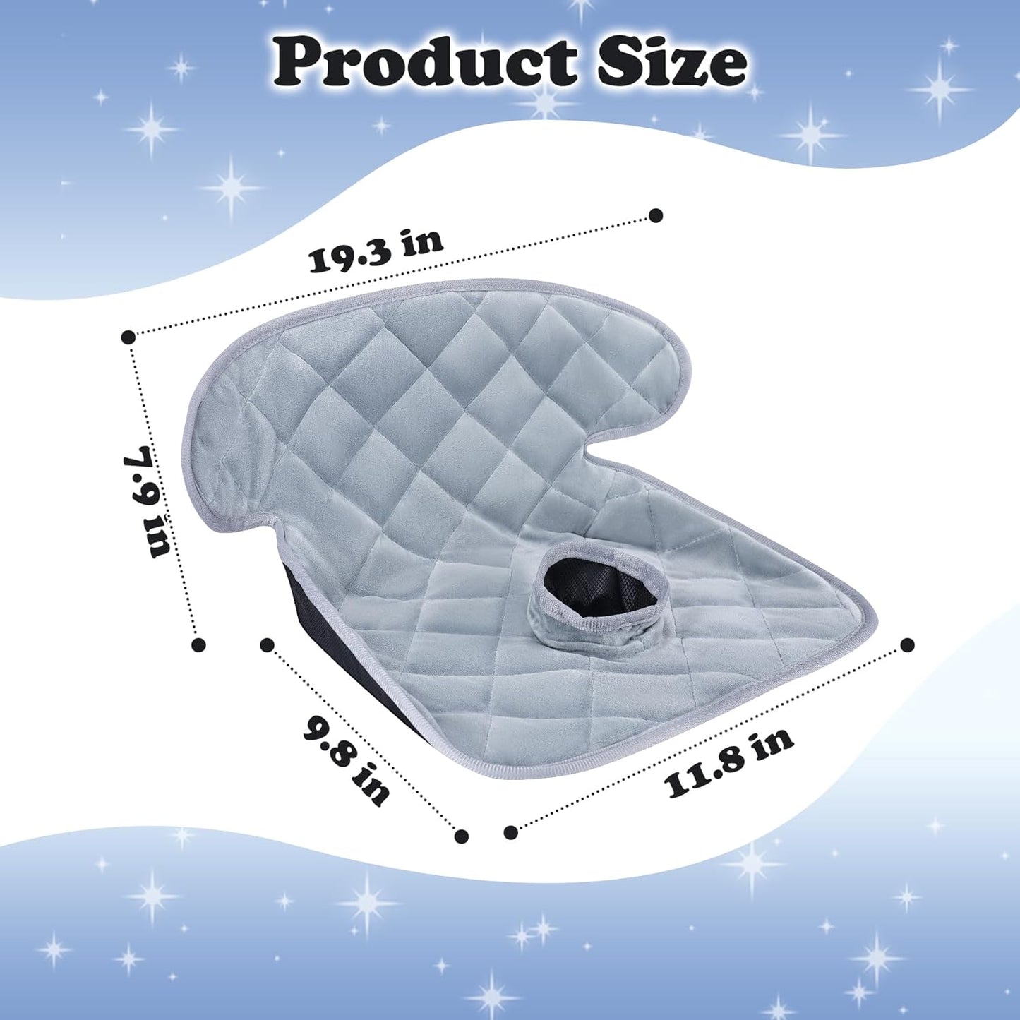 Babenest Car Seat Potty Protector Cover -Waterproof Carseat Training Liner for Baby &Toddler Shower Gift, Dry Piddle Pee Pad with Fun Designs for Strollers & Infant Car Seats (2pcs Pink)