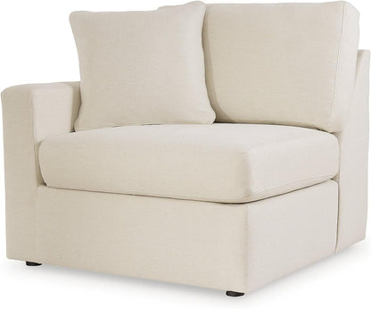 Signature Design by Ashley Modmax Coastal Press-Back Swivel Glider Rocker Recliner with Machine Washable Cover, Hidden Storage Compartments and 2 Bolster Pillows, Beige - Colors A