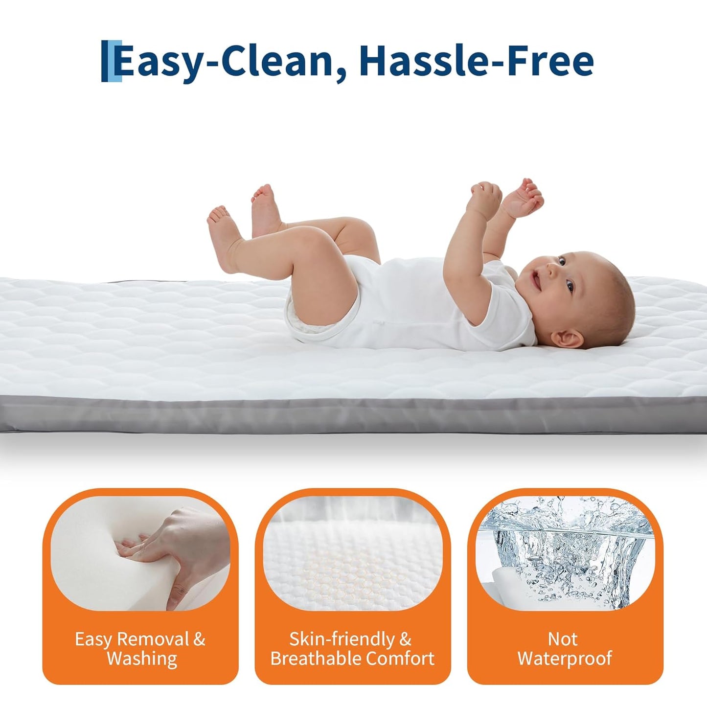 Baby Bassinet, 3-in-1 Portable Bedside Sleeper for Newborn All Mesh Sides Breathable with 6 Height Adjustments, 1-7° Anti-Reflux Incline, Detachable Mosquito Net, Storage Basket & 360° Lockable Wheels