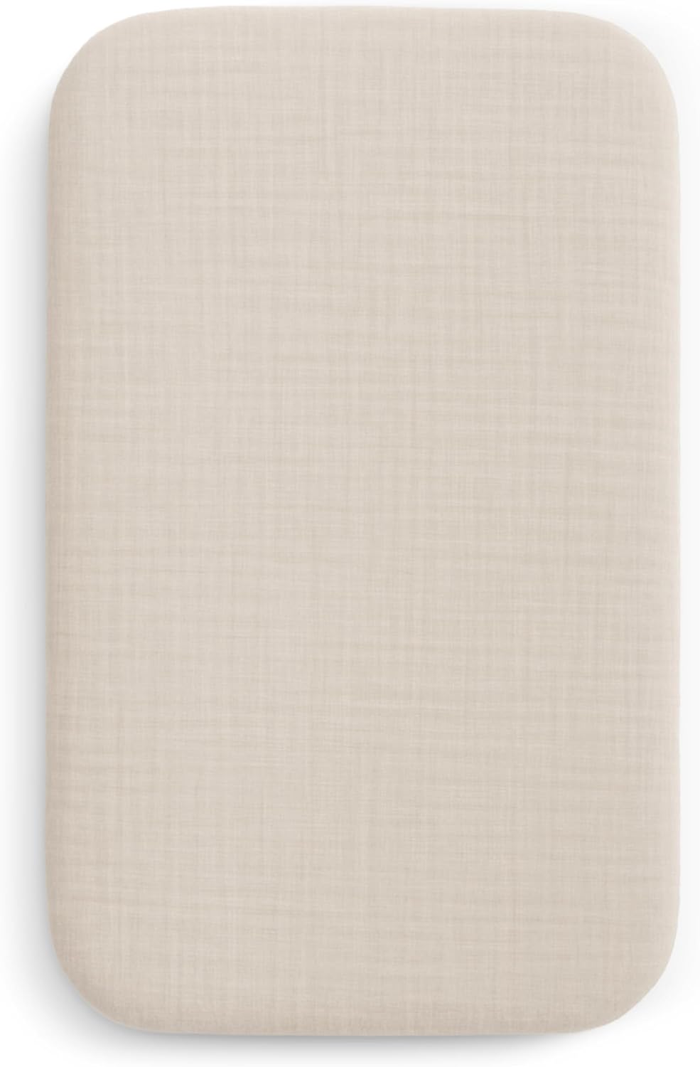 Newton Baby Fitted Sheets for Bassinet & Bedside Sleeper, Essential Bassinet (2-Pack) - Ultra-Breathable, Washable and Ultra-Soft, 100% Muslin, 19" x 35" - Grey