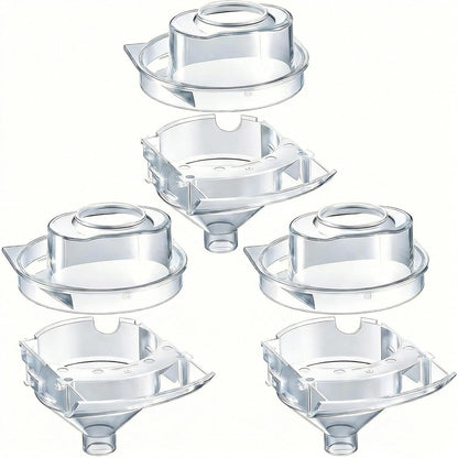 Remerry 1 Set Replacement Funnel Compatible with Baby Brezza Formula Pro Advanced Replacement Parts Funnel and Cover Compatible with Baby Formula Dispenser, Clear, Easy to Use and Clean