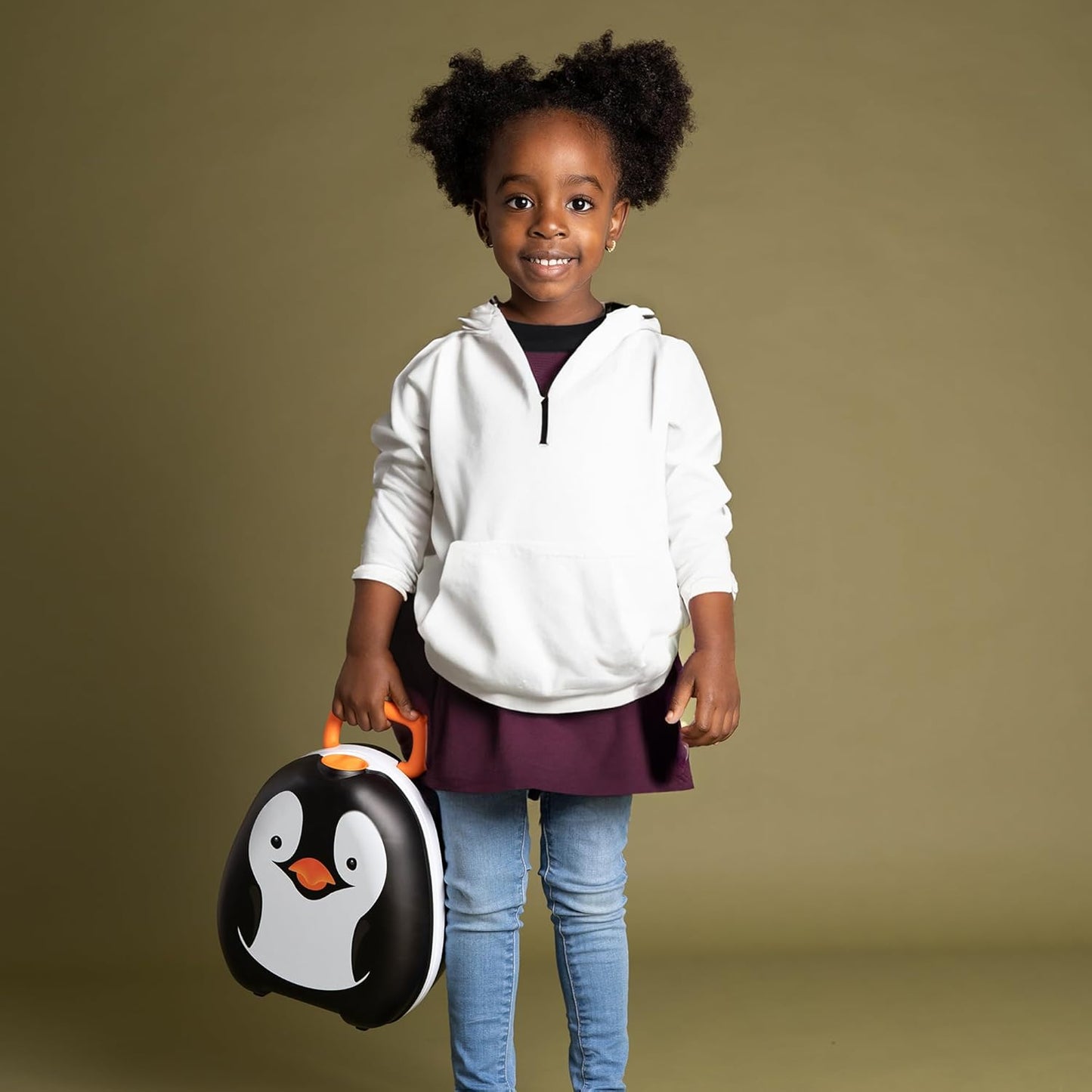 My Carry Potty - Ladybug Travel Potty, Award-Winning Portable Toddler Toilet Seat for Kids to Take Everywhere