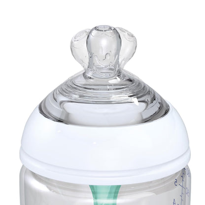 Dr. Talbot's Anti-Colic Bottles - 9 oz (2-Pack) - Baby Bottles for Newborn Babies 0+ Months - Self Sterilizing Newborn Bottles with Slow Flow Soft Flex Nipple and Advanced Venting System