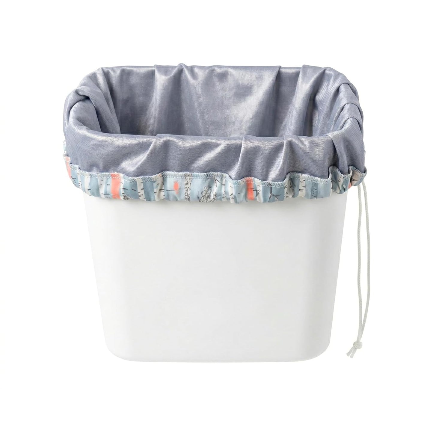 Marley's Monsters Washable Pail Liner - Reusable Water Resistant Trash & Recycling Bag with Drawstring Closure, Cotton Strap & Seamless Bottom - USA Made PUL Fabric for Kitchen, Laundry & Camping