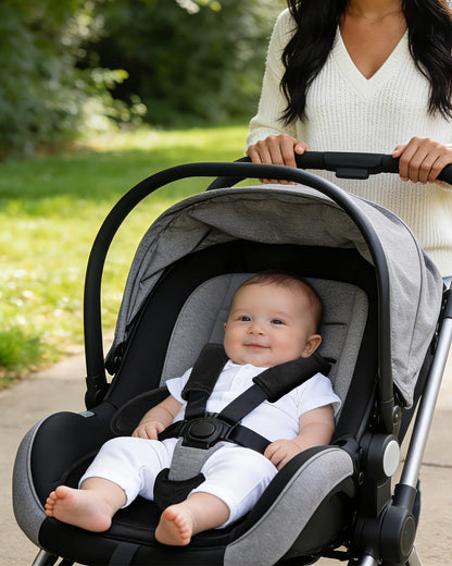Baby Piddle Pad Car Seat Liner, Potty Training Seat Protector, Waterproof Soft Potty Training Cover for Carseat, Stroller, Highchair, Toilet Training for Infant Newborn, Anti-Slip Backing, Black