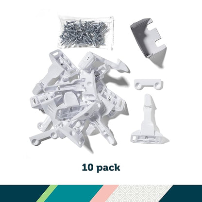 Safety 1st Spring n' Release Latches, 10 Pack