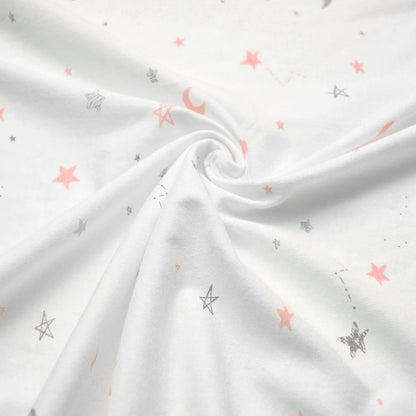 American Baby Company 100% Natural Cotton Fitted Pack and Play Sheet 39" x 27" - Soft & Breathable Pack N Play Sheet for Playpen, Playard & Mini Crib Mattress, Navy Whale, for Boys & Girls