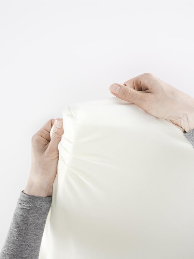 BabyBjörn Fitted Sheet for Travel Crib Light - Organic White