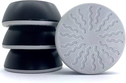 Vmaisi Baby Gate Wall Protector - Protect Walls from Pressure Mounted Pet Dog Gates, 4 Pack Black