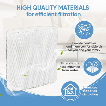 Humidifier Filter Replacement Compatible with Canopy Bedside and Nursery Humidifier, Made with Wood Pulp, Paper Filter, 3-Pack