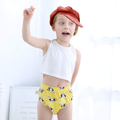 Toddler Potty Training Pants 4 Pack,Cotton Training Underwear Size 2T,3T,4T,Waterproof Underwear for Kids