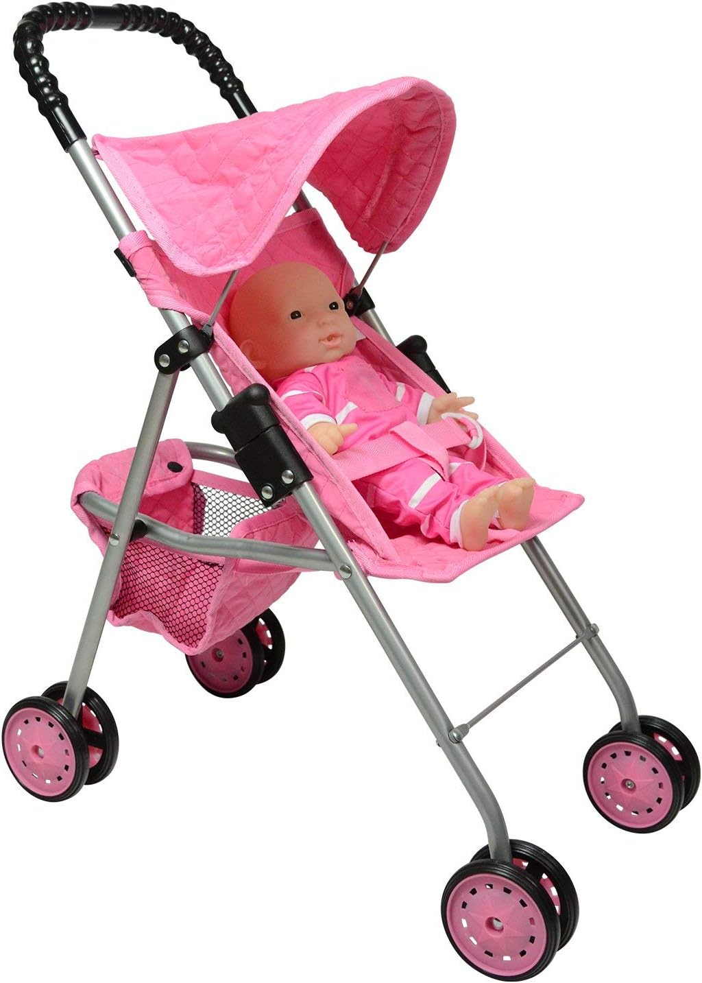 My First Doll Stroller Denim for Baby Doll