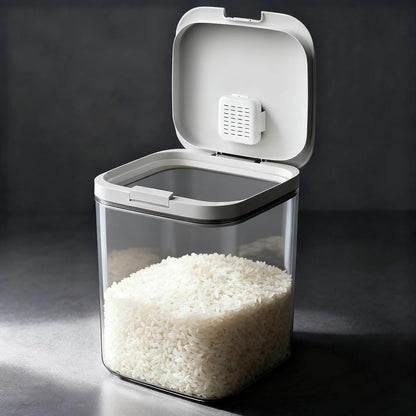 Flour Container - 5.5 L /5.81qt/5kg Large Flour Dispenser Keep Your Flour Fresh and Dry Easily with Kitchen Essential