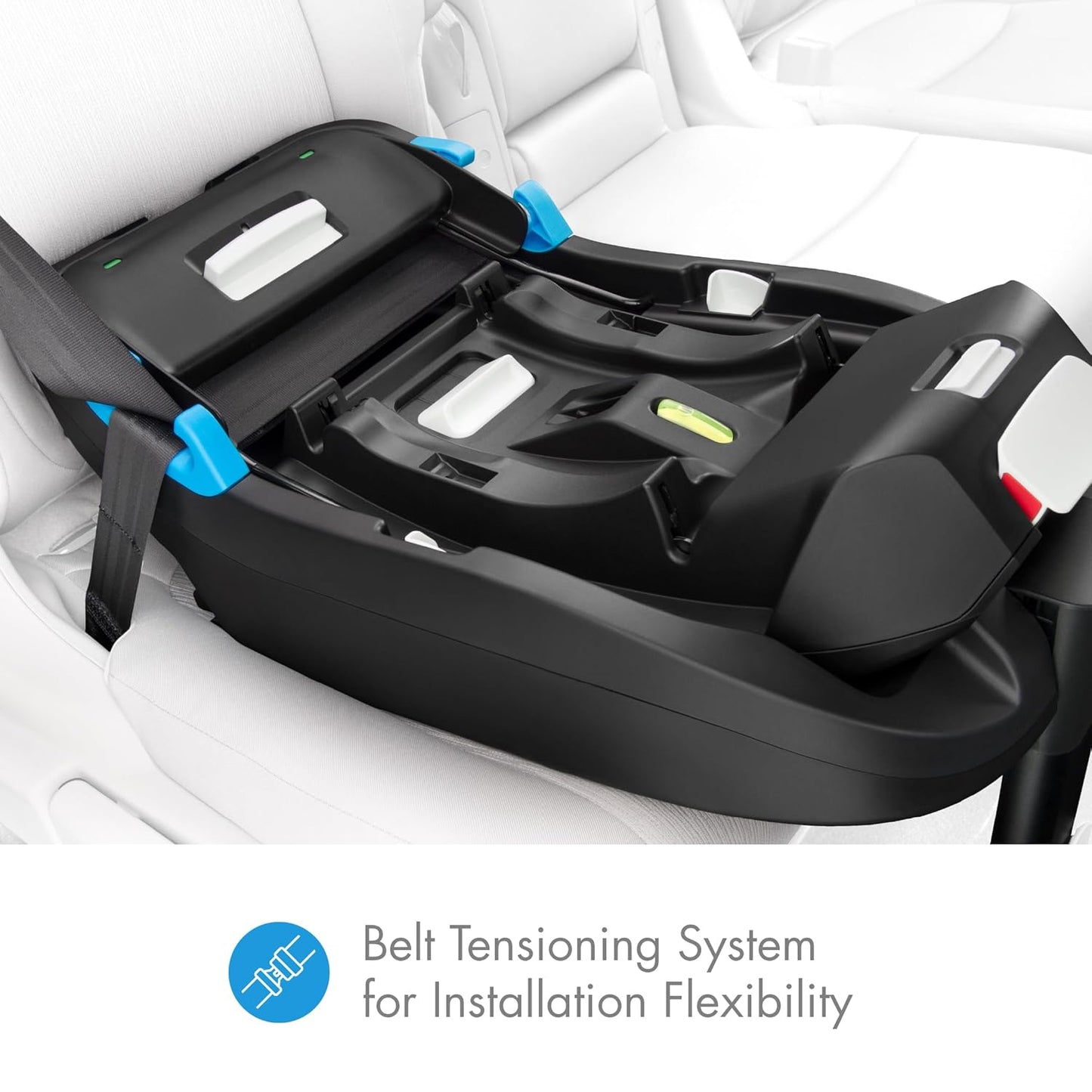 Clek Liing Infant Car Seat with Adjustable Load Leg, Compact, Lightweight Design, 7 Recline Positions, Easy-to-Use Rigid Latch, and Flame Retardant-Free (Railroad Ziip)
