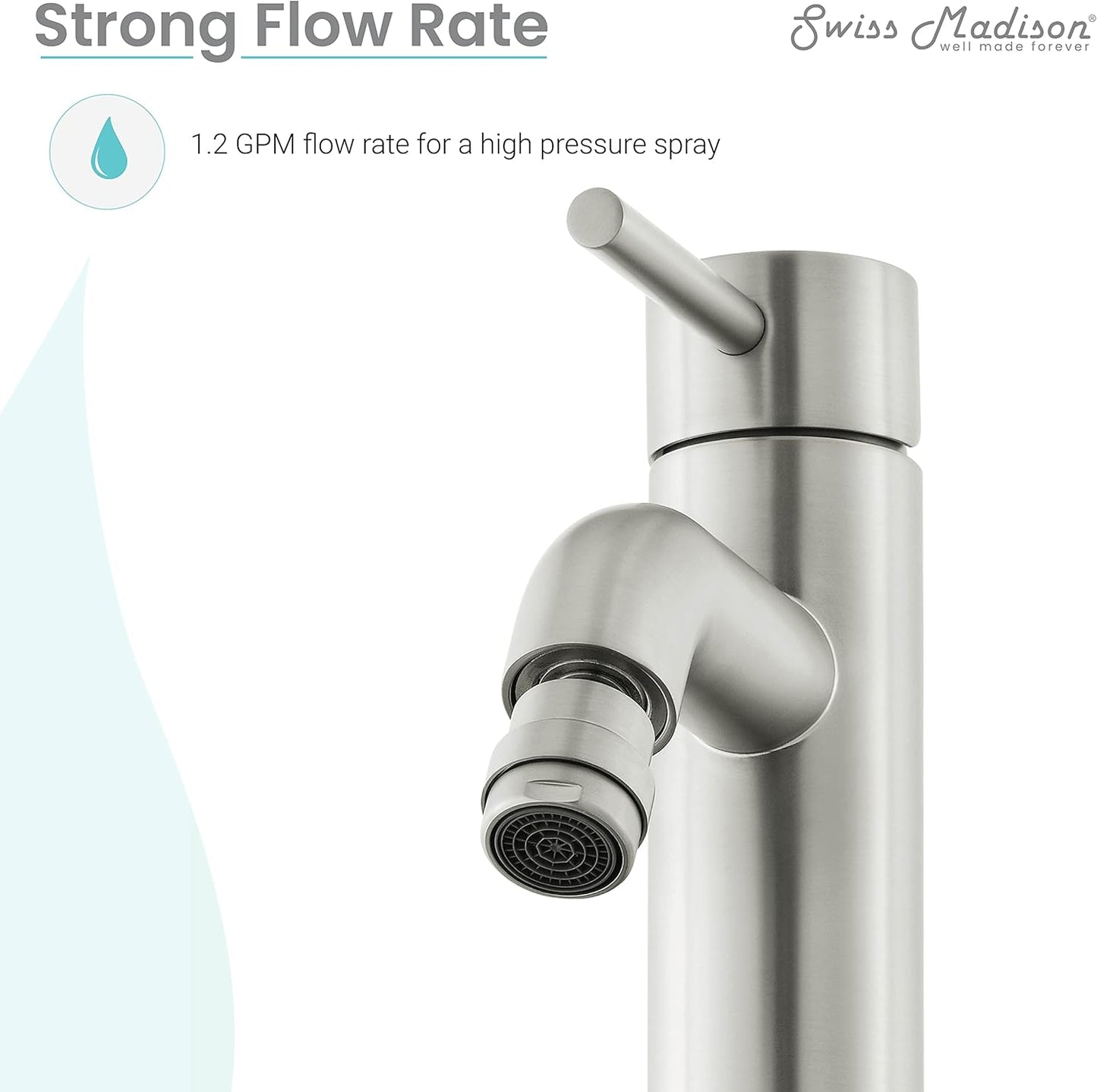Swiss Madison Well Made Forever SM-DF81C Ivy Bidet Faucet in Chrome