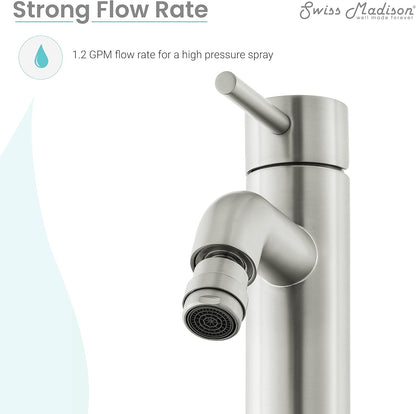 Swiss Madison Well Made Forever SM-DF81C Ivy Bidet Faucet in Chrome