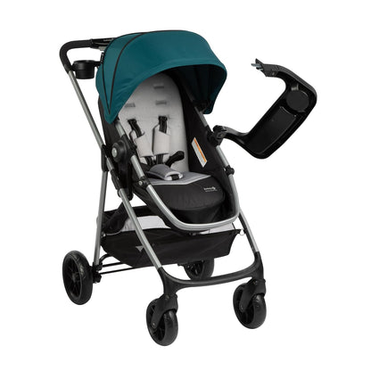 Safety 1st Grow and Go Flex 8-in-1 Car Seat Stroller Combo, Baby Stroller Travel Systems for Infants 4-30 lbs, Stroller and Carseat Combo Set, Night Rider
