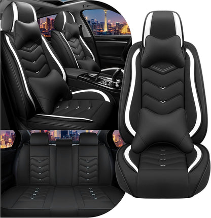 CTDS Car Seat Covers for MINI Convertible 2013-2026, Stylish Sport Seat Covers, Premium Nappa Leather Car Seat Cover. Automobile Seat Covers Sets.(Luxury 5 Seats/Beige)