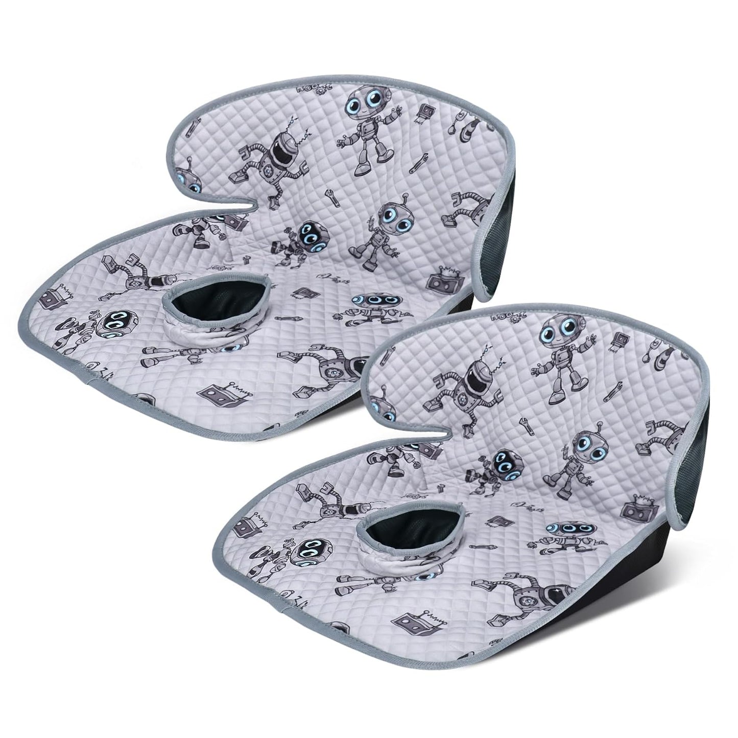 Babenest Car Seat Potty Protector Cover -Waterproof Carseat Training Liner for Baby &Toddler Shower Gift, Dry Piddle Pee Pad with Fun Designs for Strollers & Infant Car Seats (2pcs Pink)