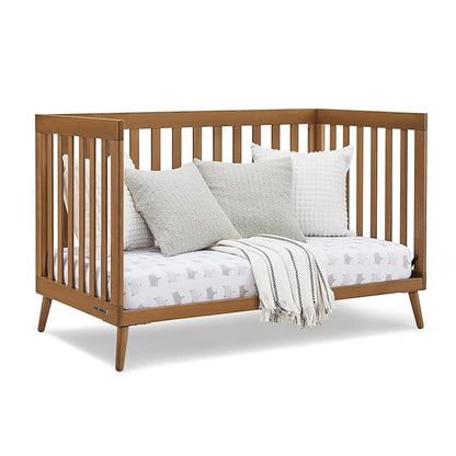 Delta Children Essex 4-in-1 Convertible Crib - Greenguard Gold Certified, Chestnut