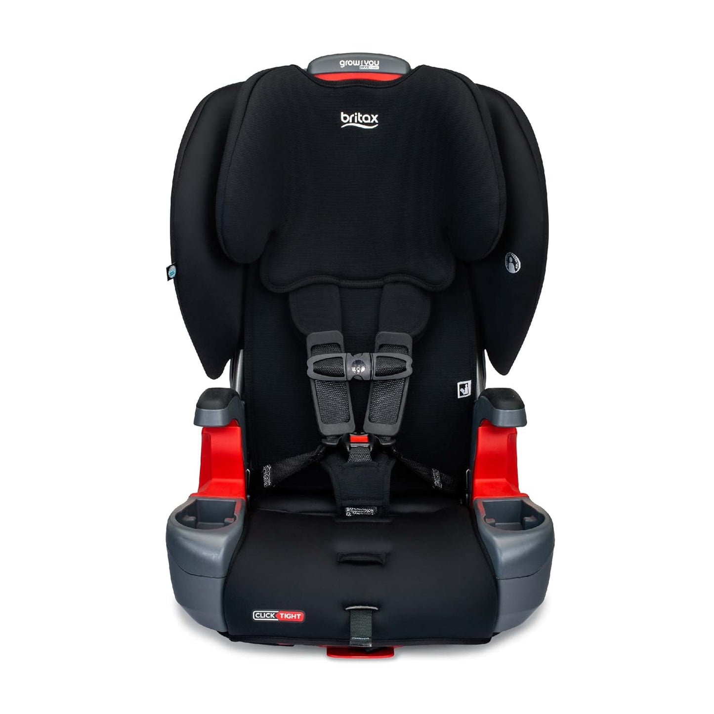 Britax Grow with You ClickTight Harness-2-Booster Car Seat, Cool N Dry - Cool Flow Moisture Wicking Fabric
