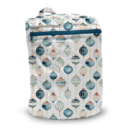 Kanga Care Wet Bag Seam Sealed Waterproof 3D Dimensional for Baby Cloth Diapers, Travel, Beach, Pool, Gym, Swim | Clover - Colors B