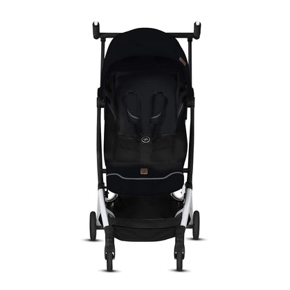gb Pockit+ All-Terrain, Ultra Compact Lightweight Travel Stroller with Canopy and Reclining Seat in Velvet Black