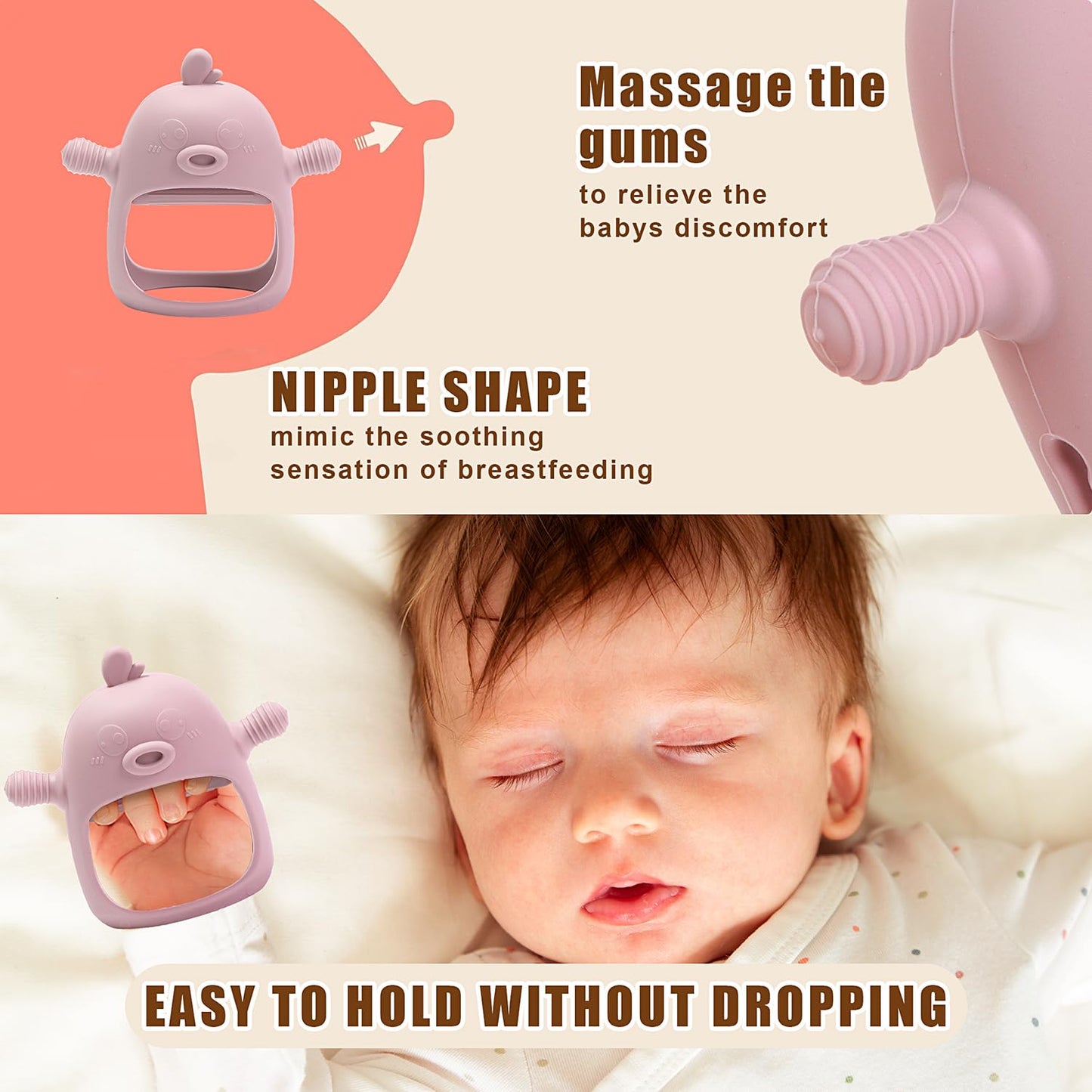 3-in-1 Baby Food & Fruit Feeder Set – Breastmilk Popsicle Mold with Freezer Tray, Teething Relief Toy, BPA Free Infant Silicone Feeding Combo, 3 Bonus Sizes (S/M/L) Sacs (Olive Green)