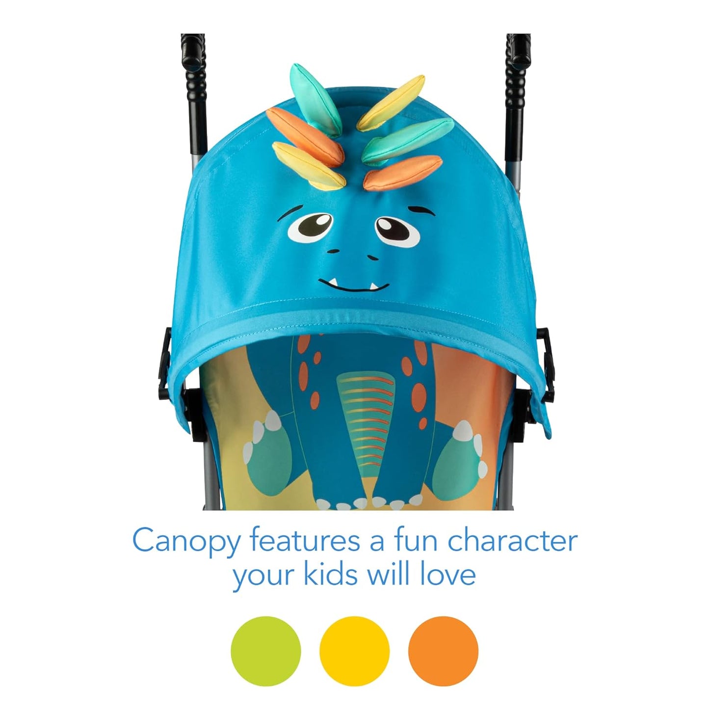 Cosco Character Umbrella Stroller, Easy to Store Anywhere with its Compact Umbrella fold, Pink Flamingo