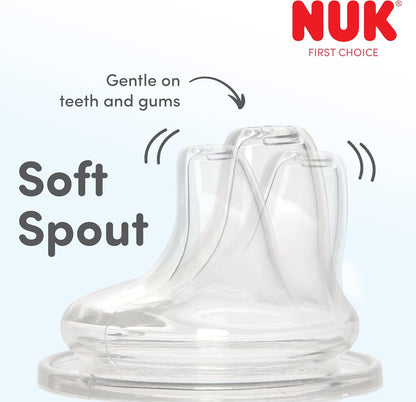 NUK Mickey Mouse Large Learner Cup 10oz 2pk – BPA Free, Spill Proof Sippy Cup