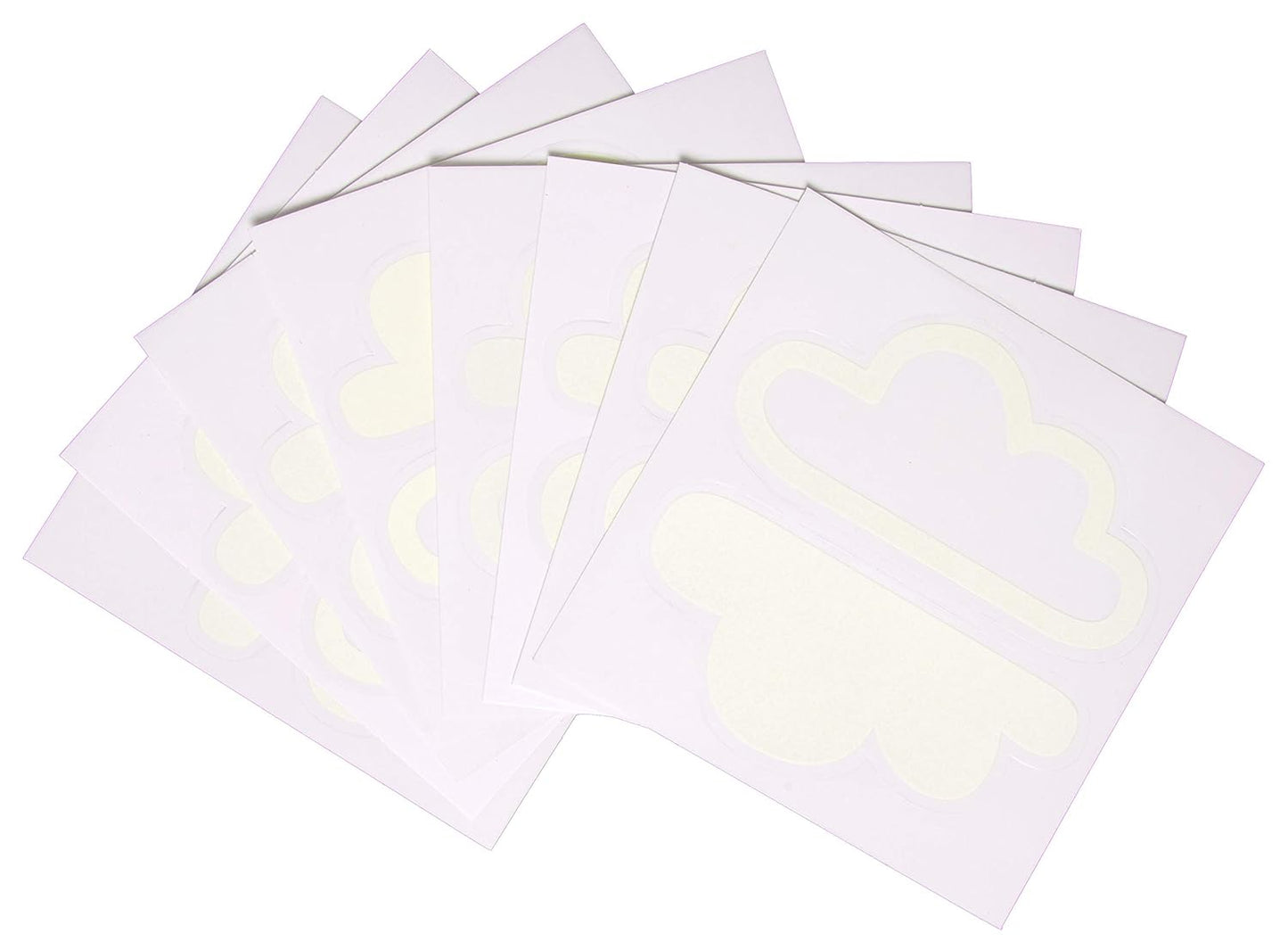 Ubbi Panda Peel and Stick Decal Stickers, Decorative Sticker for Diaper Pail or Baby Nursery