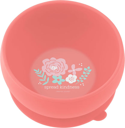 Stephen Joseph, Silicone Baby Bowls, Suction Bowl, Stay Put Suction Bowl, First Stage Self Feeding, Dino