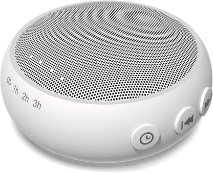 Small Sound Machine Mini White Noise Machine for Baby Kids Adult with 32 Soothing Sounds 32 Volume Levels Sleep Brown Noise Machine for Travel Office Privacy with 4 Timer & Memory