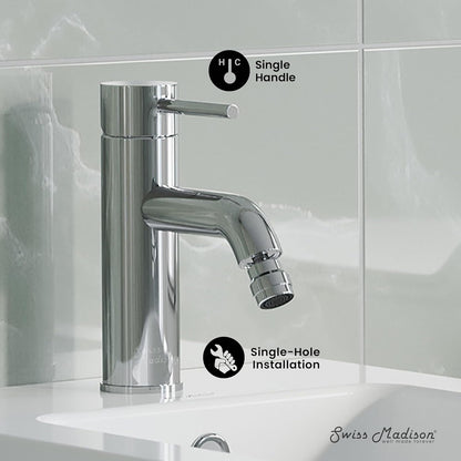 Swiss Madison Well Made Forever SM-DF81C Ivy Bidet Faucet in Chrome