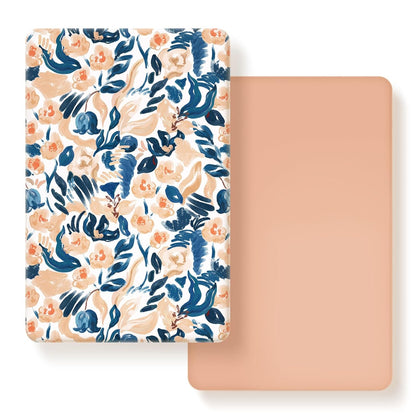 GRSSDER Stretch Ultra Soft Jersey Knit Fitted Pack n Play Playard Sheets Set 2 Pack，Fits Portable/Mini Cribs Sheets, Playards Mattress Pads, Stylish Watercolor Animals for Baby, Mint Green