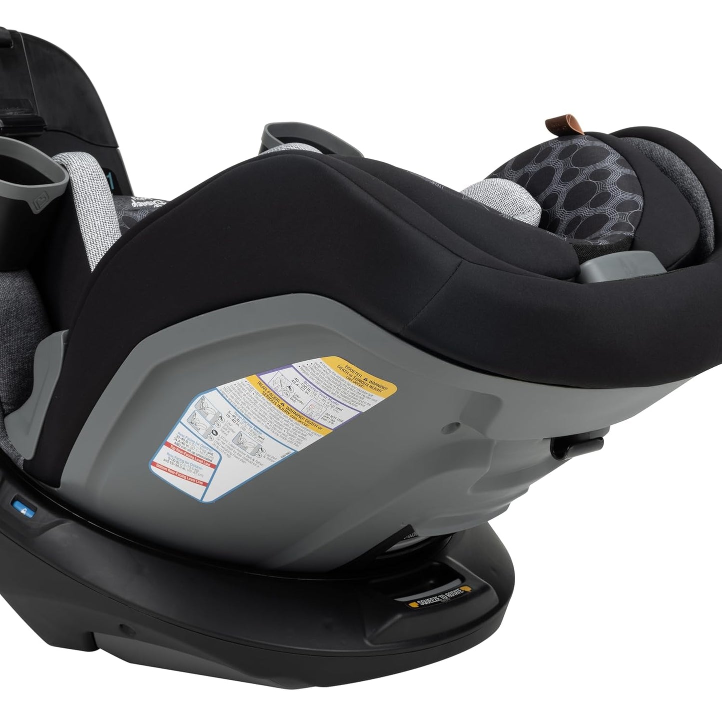 Disney Baby Turn and Go 360 Rotating All-in-One Convertible Car Seat, Vintage Mickey Mouse