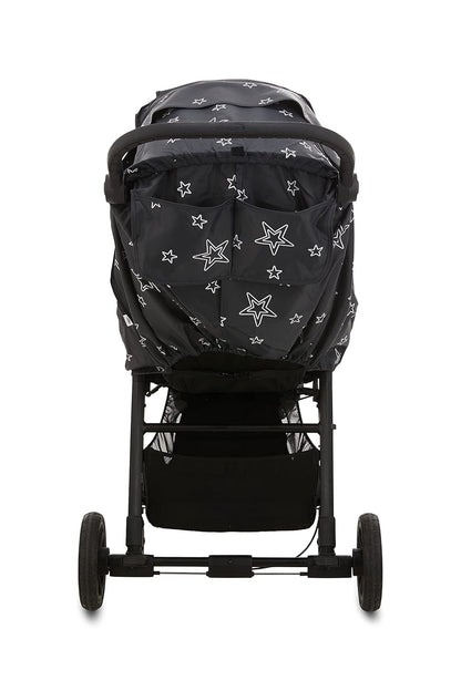 Stroller Rain Cover Universal, Baby Travel Weather Shield, Windproof Waterproof, Protect from Dust Snow (Black)