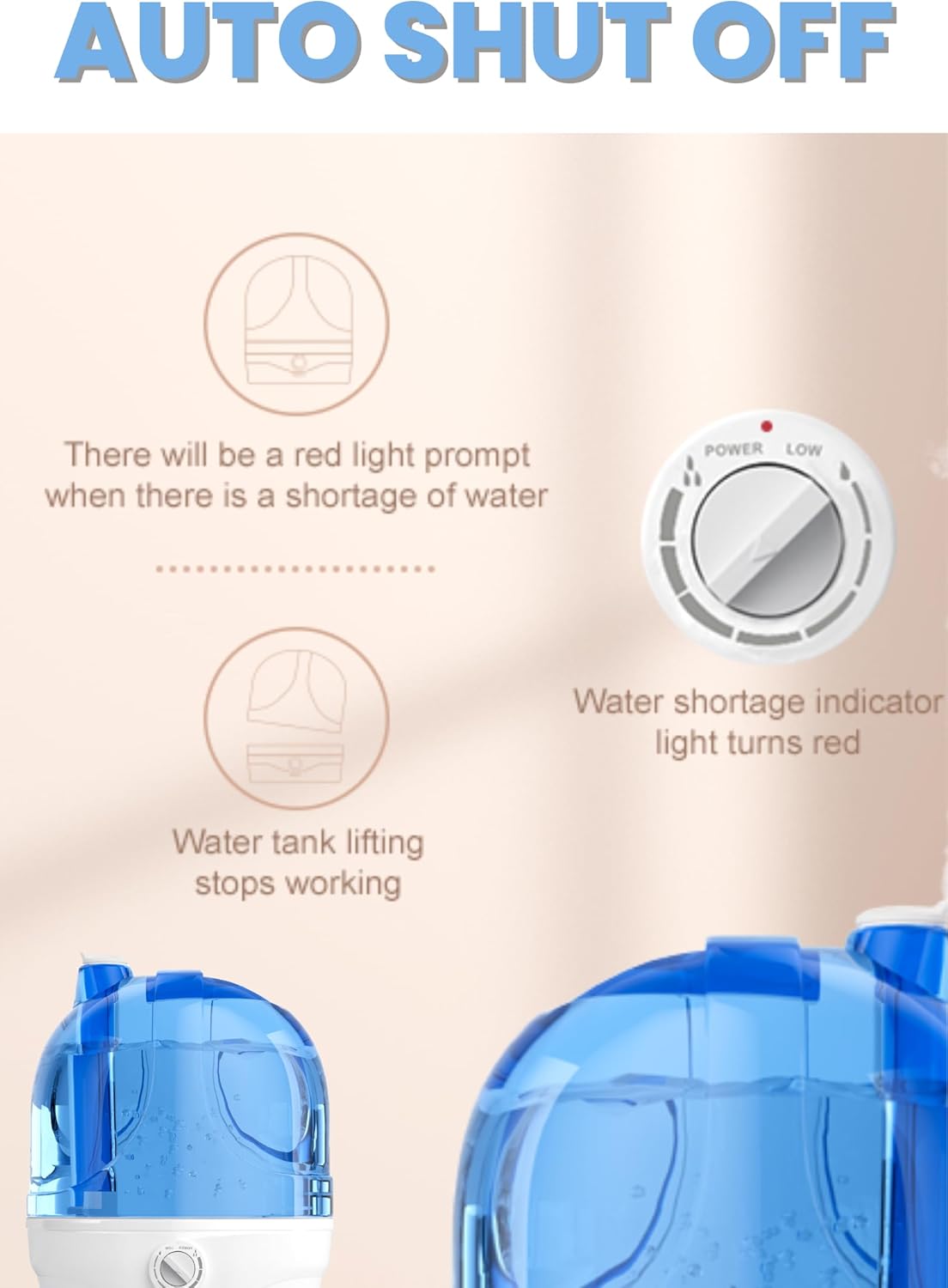 AZEUS Updated Humidifier Series (2.8 L)