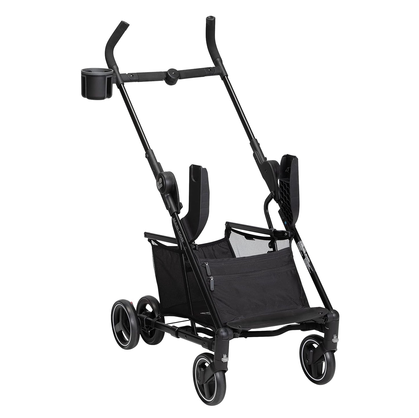 Maxi-Cosi Maxi-Taxi Xt Baby Stroller, Car Seat Caddy, Ultra Compact, Travel System with Ample Storage, Black,