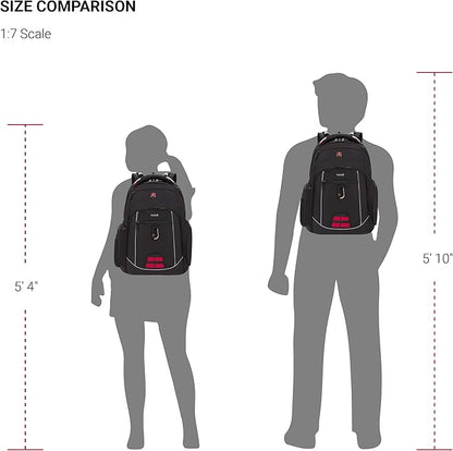 SwissGear Diaper Bag Backpack, Multifunction Travel Backpack, Maternity Baby Changing Bags, Men’s and Women’s - Black