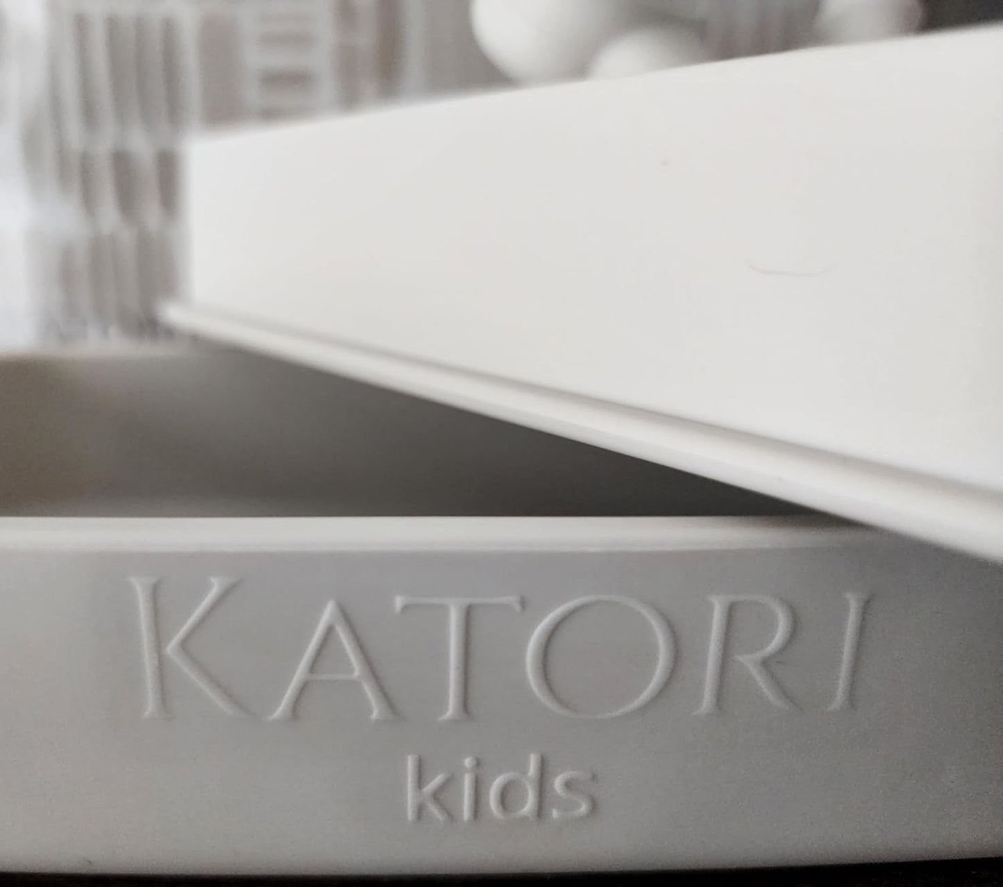KATORI KIDS Suction Plate for Baby To Go | 5pc Travel Silicone Baby Plate Feeding Set with Travel Bag | Toddler Plate | Baby Travel Essential | Baby Bowl | Platos para Bebes (Boho Creme)