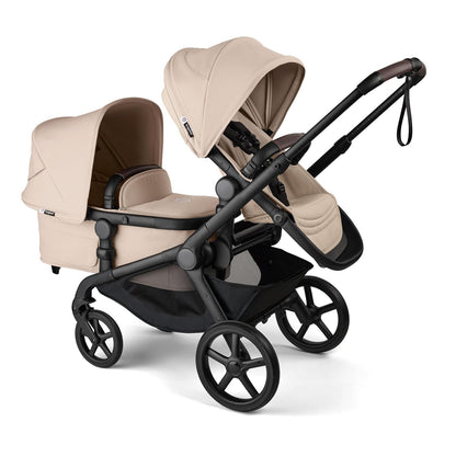 Bugaboo Kangaroo Sibling/Second Seat – Forest Green | Converts Kangaroo Stroller to Double | UPF 50+ Canopy, Adjustable Footrest, Reversible Toddler Seat