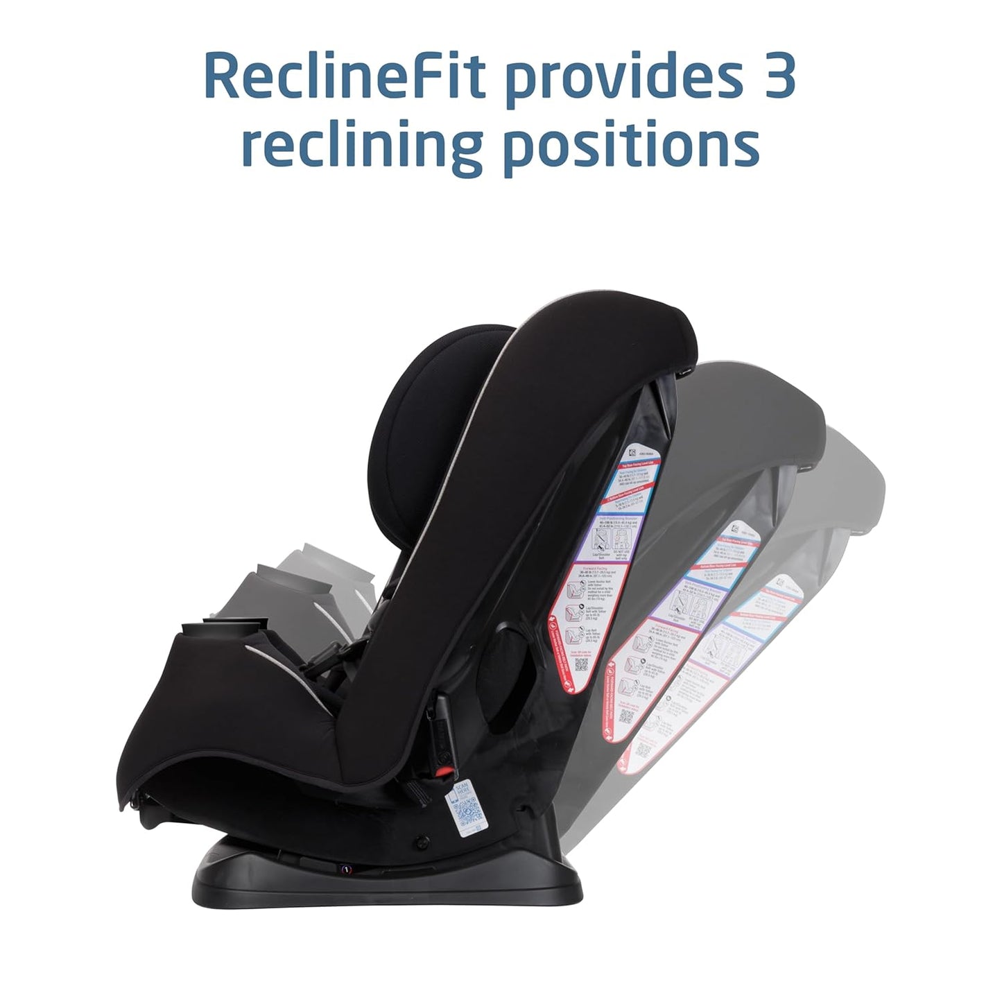 Maxi-Cosi Pria Max 3-in-1 Convertible Car Seat, Infant to Toddler Car Seat, ClipQuick Magnetic Chest Clip, Quick-Install Latch, Machine-Washable Cover, 5-100 lbs, Oyster Shell