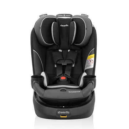 Evenflo Revolve360 Slim 2-in-1 Rotational Car Seat (Canton Black)