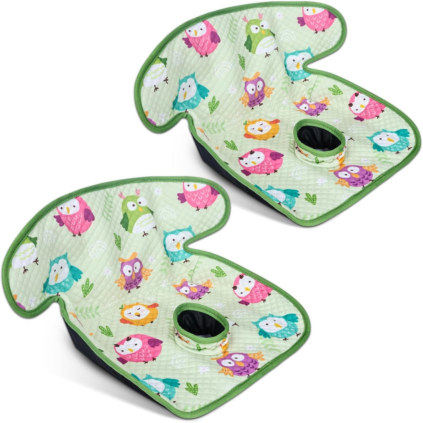COOLBEBE Infant Car Seat Protector for Potty Training, 2 Pack Dry Waterproof Car Seat Liner Toilet Training for Baby Infant Toddler, Piddle Pads Cover Car Seat Pad for Strollers & Carseat (Grey,2PC)