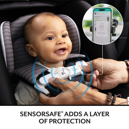 Evenflo Revolve180 LiteMax NXT Rotating Rear-Facing Lightweight Preemie and Infant Car Seat 3-30lbs. with SensorySoothe. Easy Install with Base (Agate Purple)